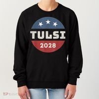 Tulsi Gabbard 2028 For President Campaign Women's Sweatshirt thumb 0