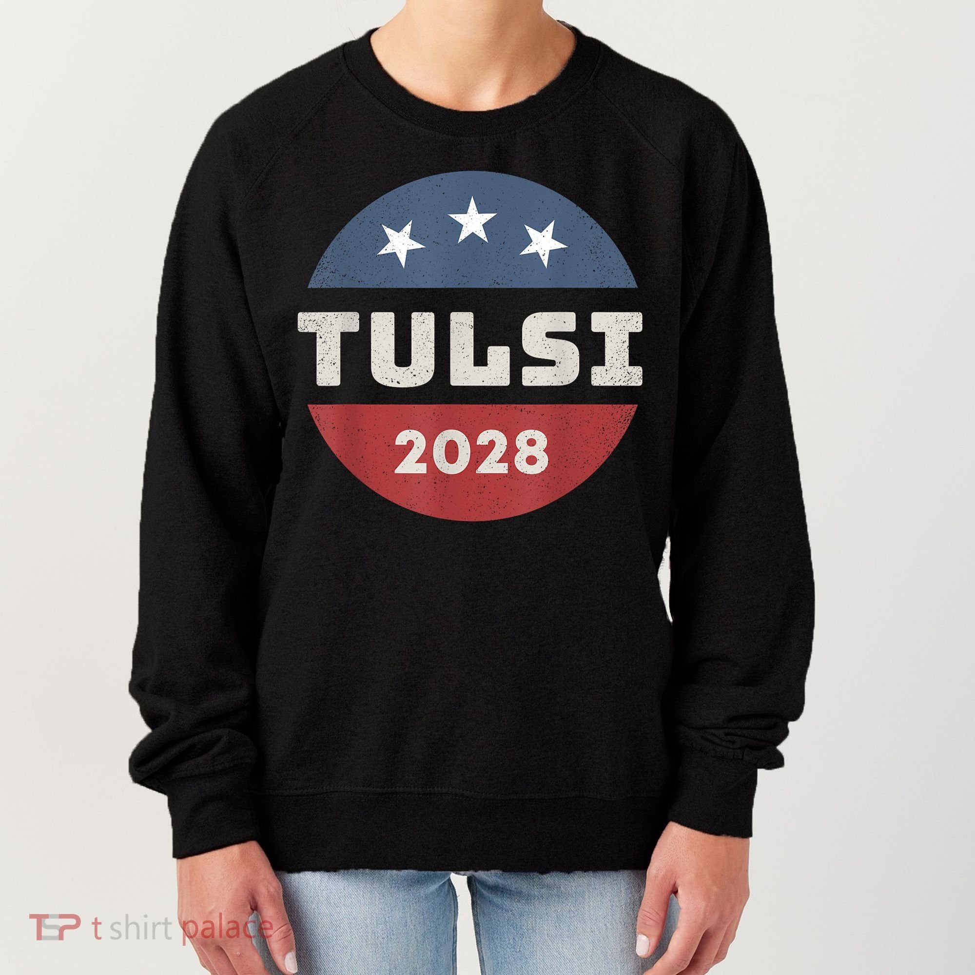 Tulsi Gabbard 2028 For President Campaign Women's Sweatshirt