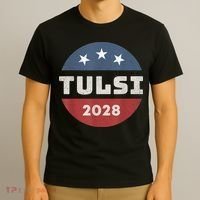Tulsi Gabbard 2028 For President Campaign T-Shirt thumb 3