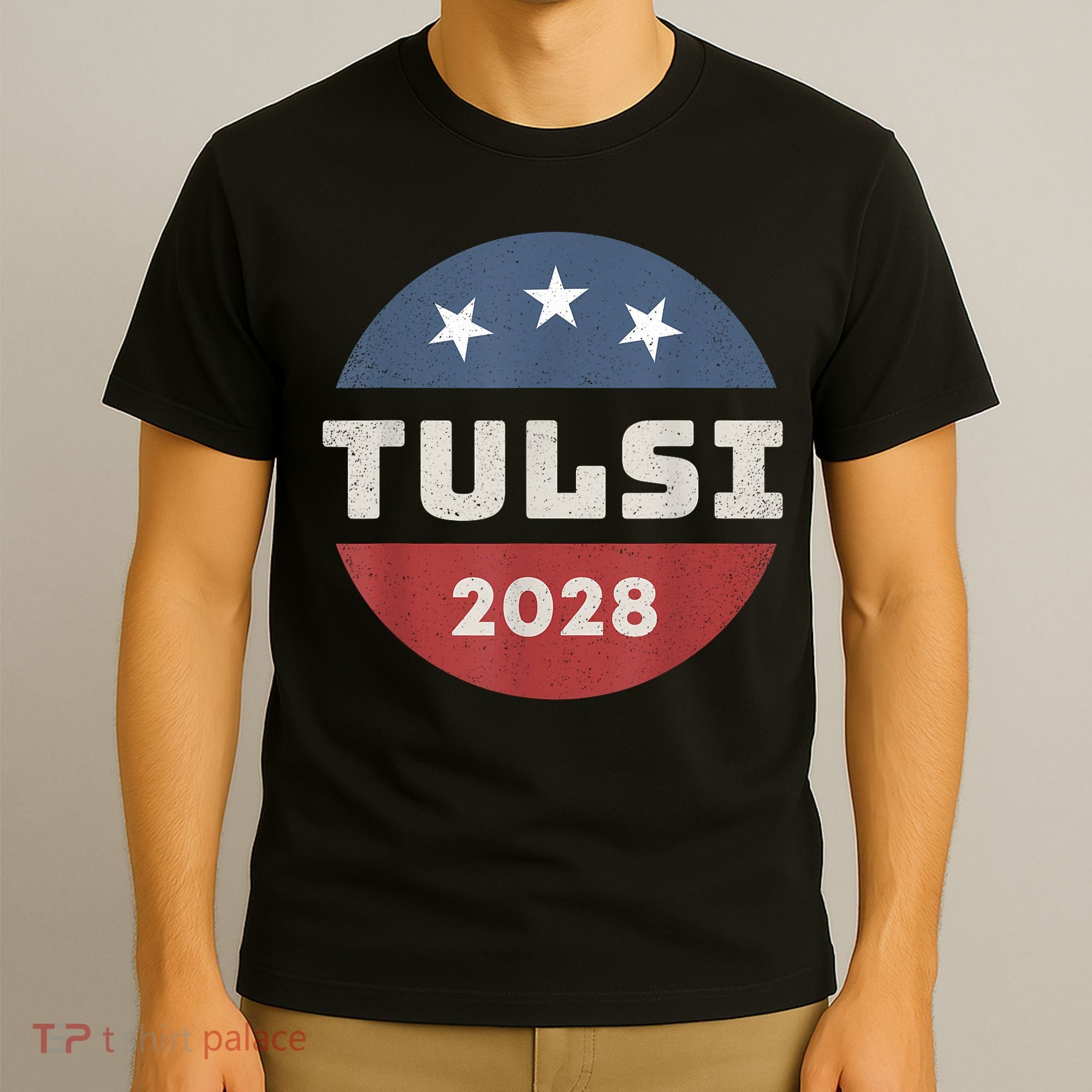 Tulsi Gabbard 2028 For President Campaign T-Shirt
