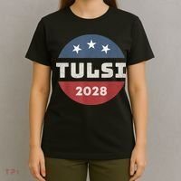 Tulsi Gabbard 2028 For President Campaign T-Shirt thumb 4