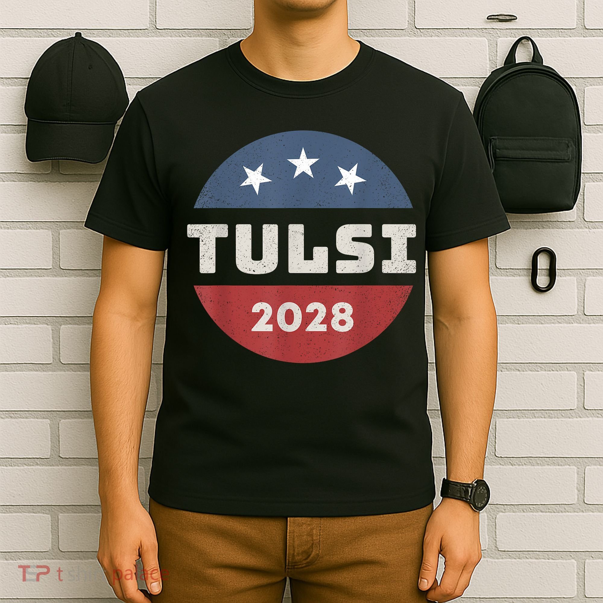 Tulsi Gabbard 2028 For President Campaign T-Shirt