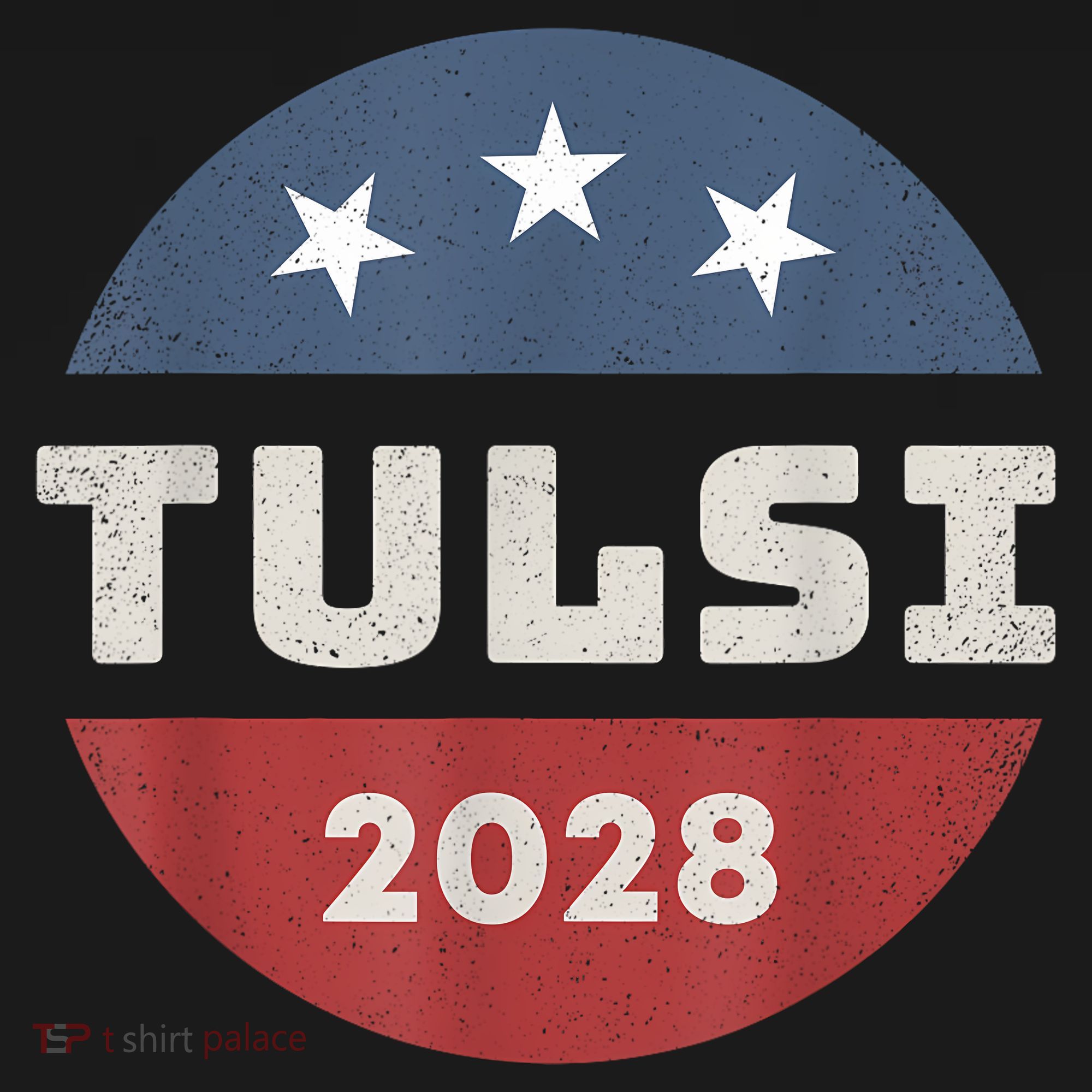 Tulsi Gabbard 2028 For President Campaign T-Shirt