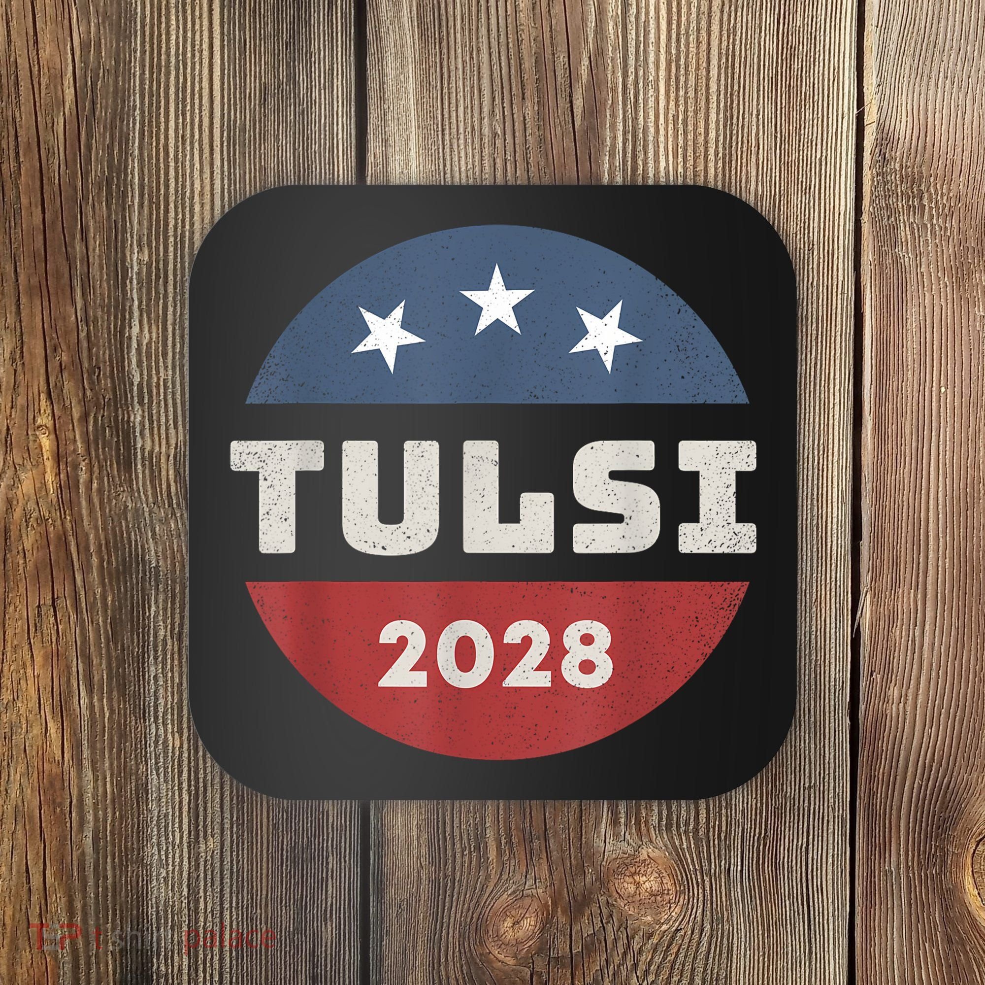 Tulsi Gabbard 2028 For President Campaign Coaster