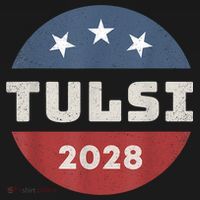 Tulsi Gabbard 2028 For President Campaign Women's Hoodie thumb 2