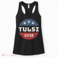 Tulsi Gabbard 2028 For President Campaign Women's Tank Top thumb 0
