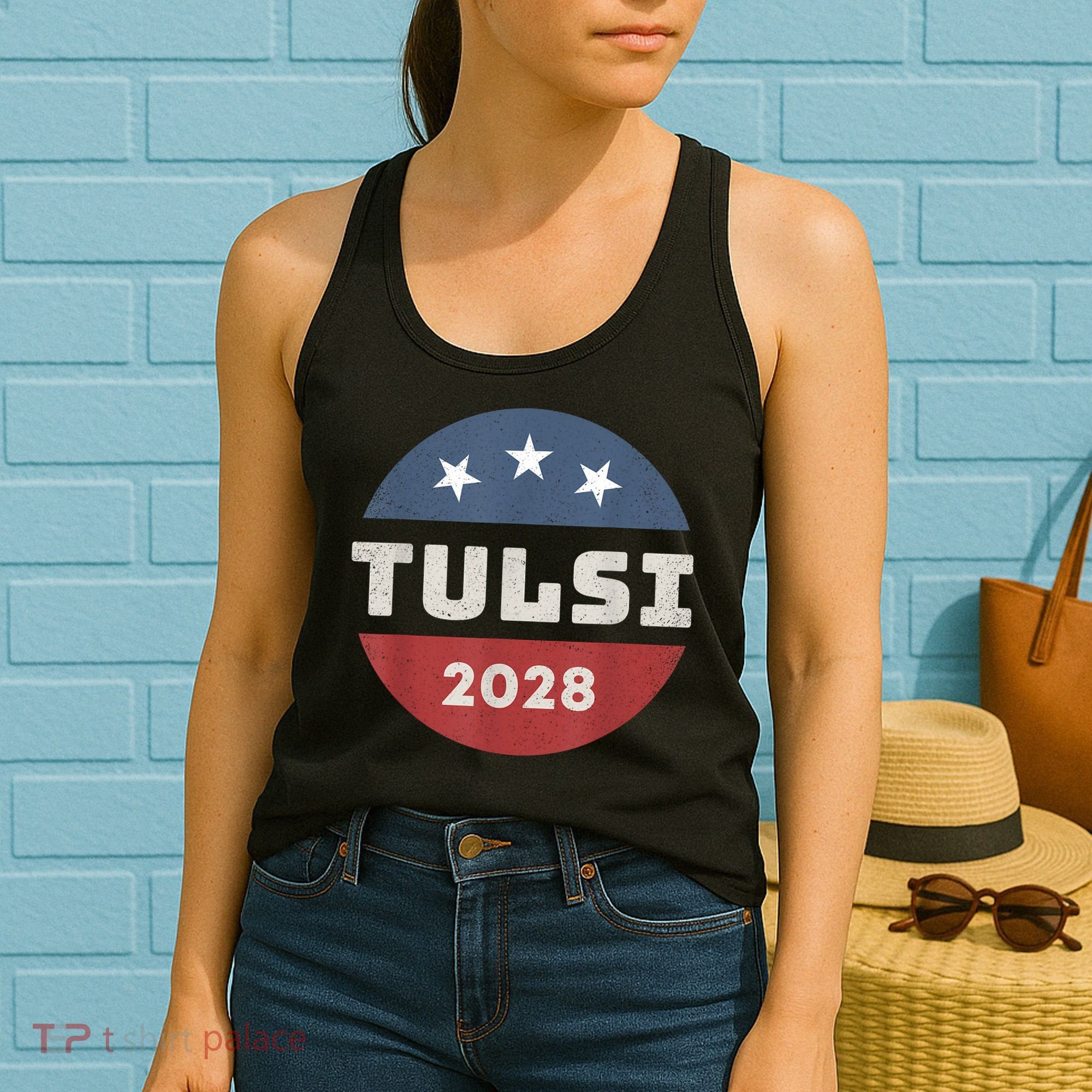 Tulsi Gabbard 2028 For President Campaign Women's Tank Top