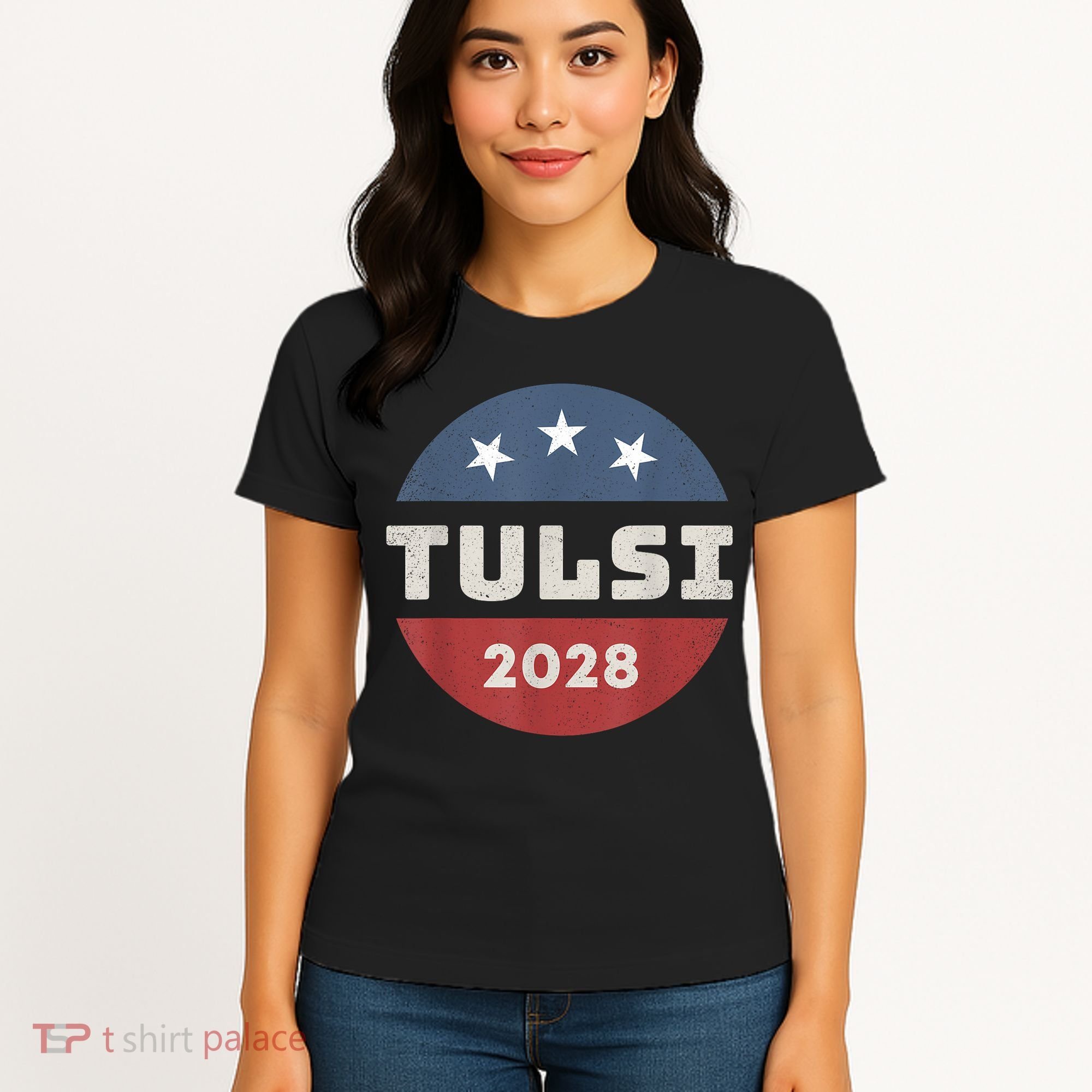 Tulsi Gabbard 2028 For President Campaign Women's T-Shirt