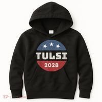 Tulsi Gabbard 2028 For President Campaign Kids Hoodie thumb 0