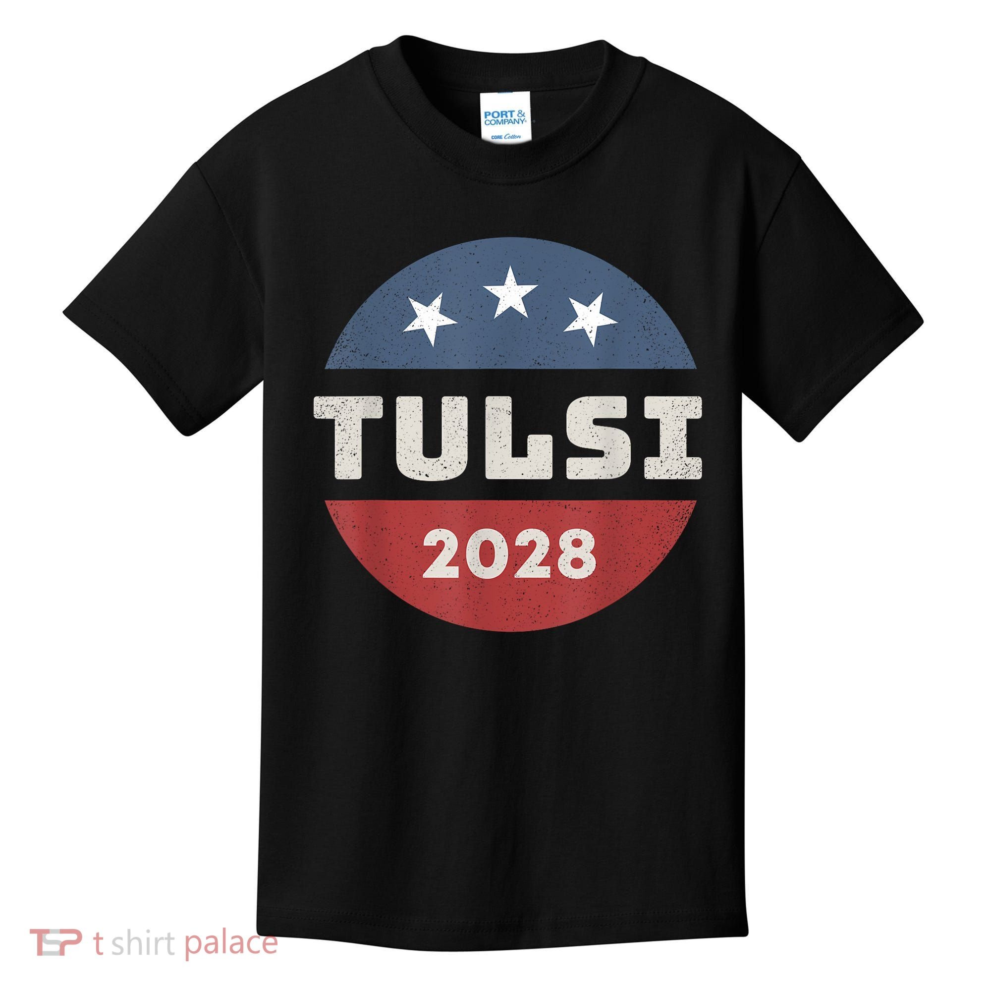 Tulsi Gabbard 2028 For President Campaign Kids T-Shirt