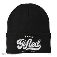 Team Gifted And Talented Exceptional Student Teacher Smart Beanie thumb 0