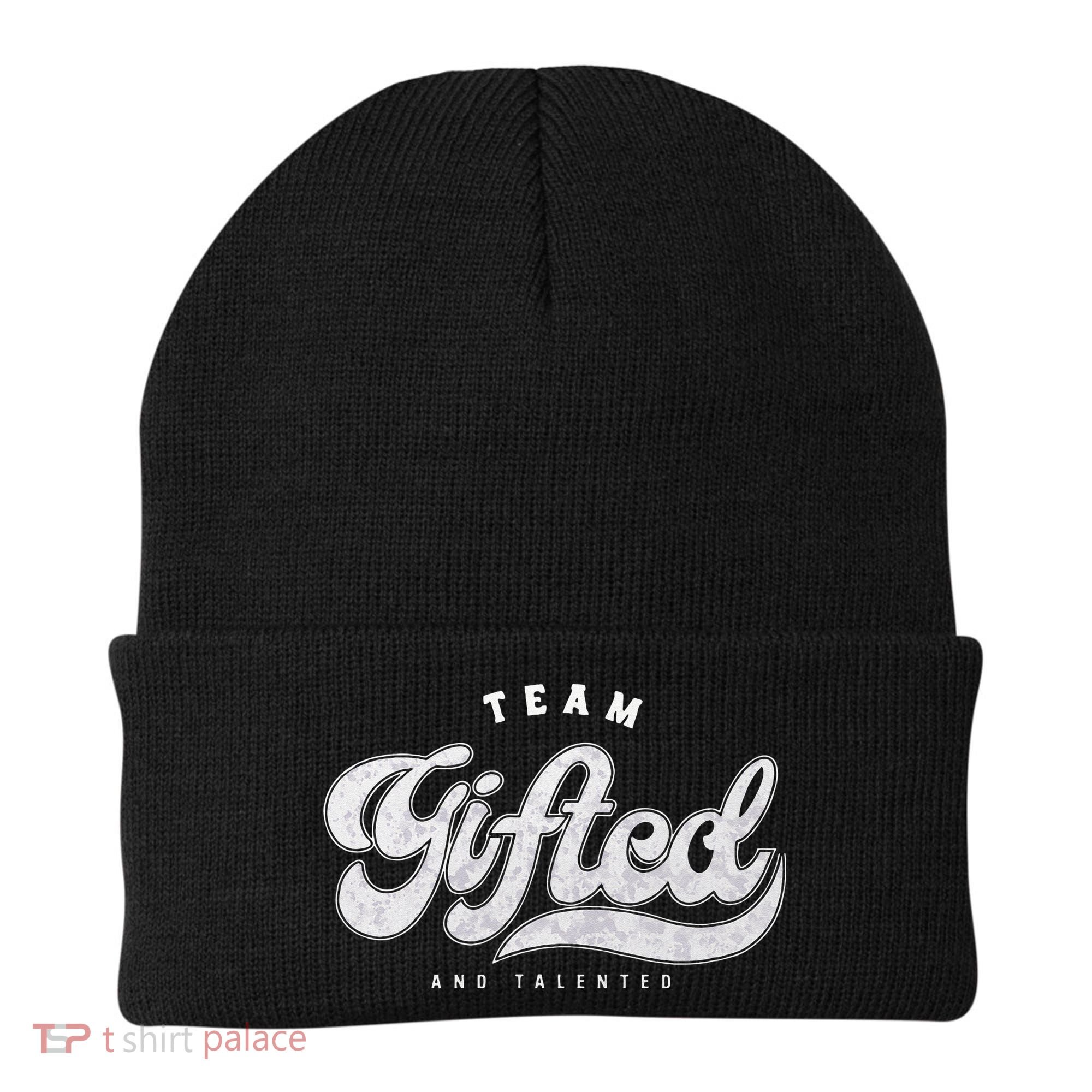 Team Gifted And Talented Exceptional Student Teacher Smart Beanie