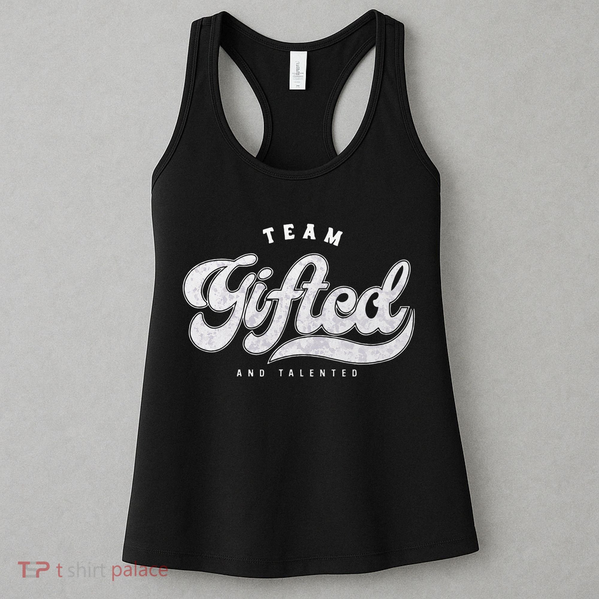 Team Gifted And Talented Exceptional Student Teacher Smart Women's Tank Top