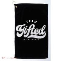 Team Gifted And Talented Exceptional Student Teacher Smart Golf Towel thumb 0