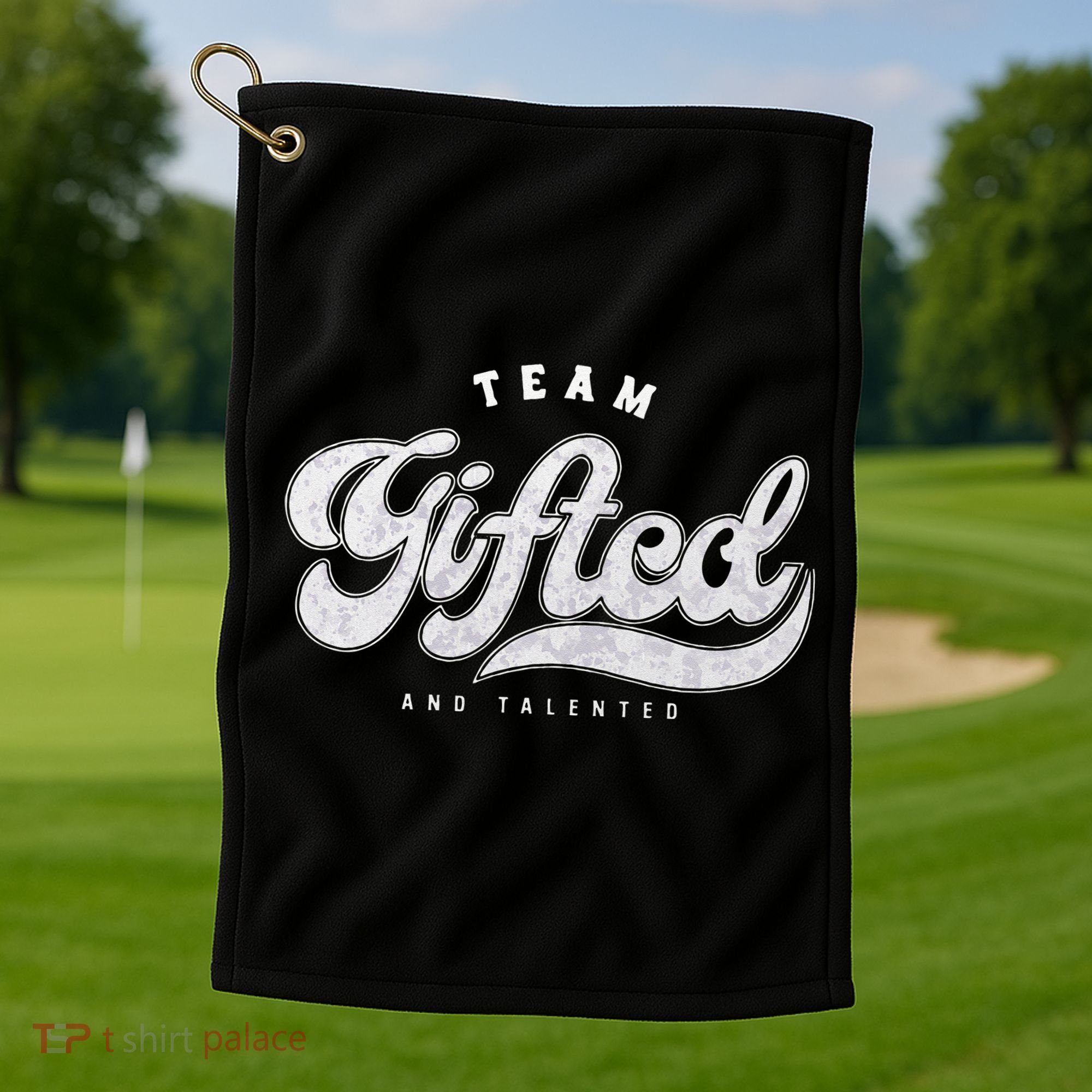 Team Gifted And Talented Exceptional Student Teacher Smart Golf Towel