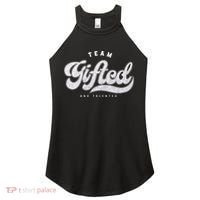 Team Gifted And Talented Exceptional Student Teacher Smart Women's Perfect Tri Rocker Tank thumb 0
