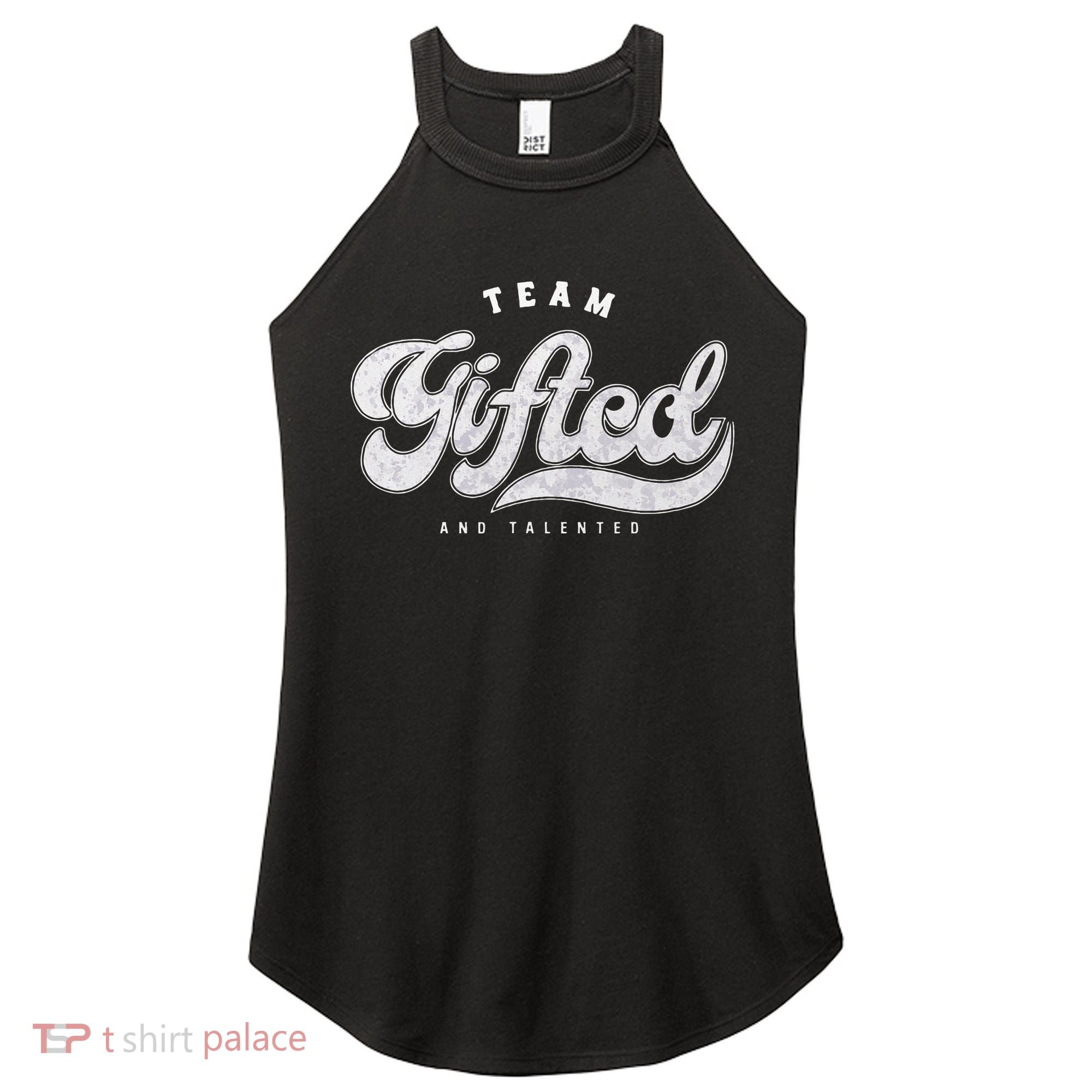 Team Gifted And Talented Exceptional Student Teacher Smart Women's Perfect Tri Rocker Tank