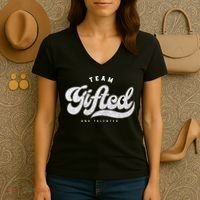 Team Gifted And Talented Exceptional Student Teacher Smart Women's V-Neck T-Shirt thumb 3