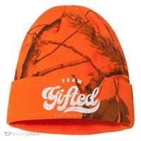 Team Gifted And Talented Exceptional Student Teacher Smart Kati Licensed 12" Camo Cuffed Beanie thumb 0