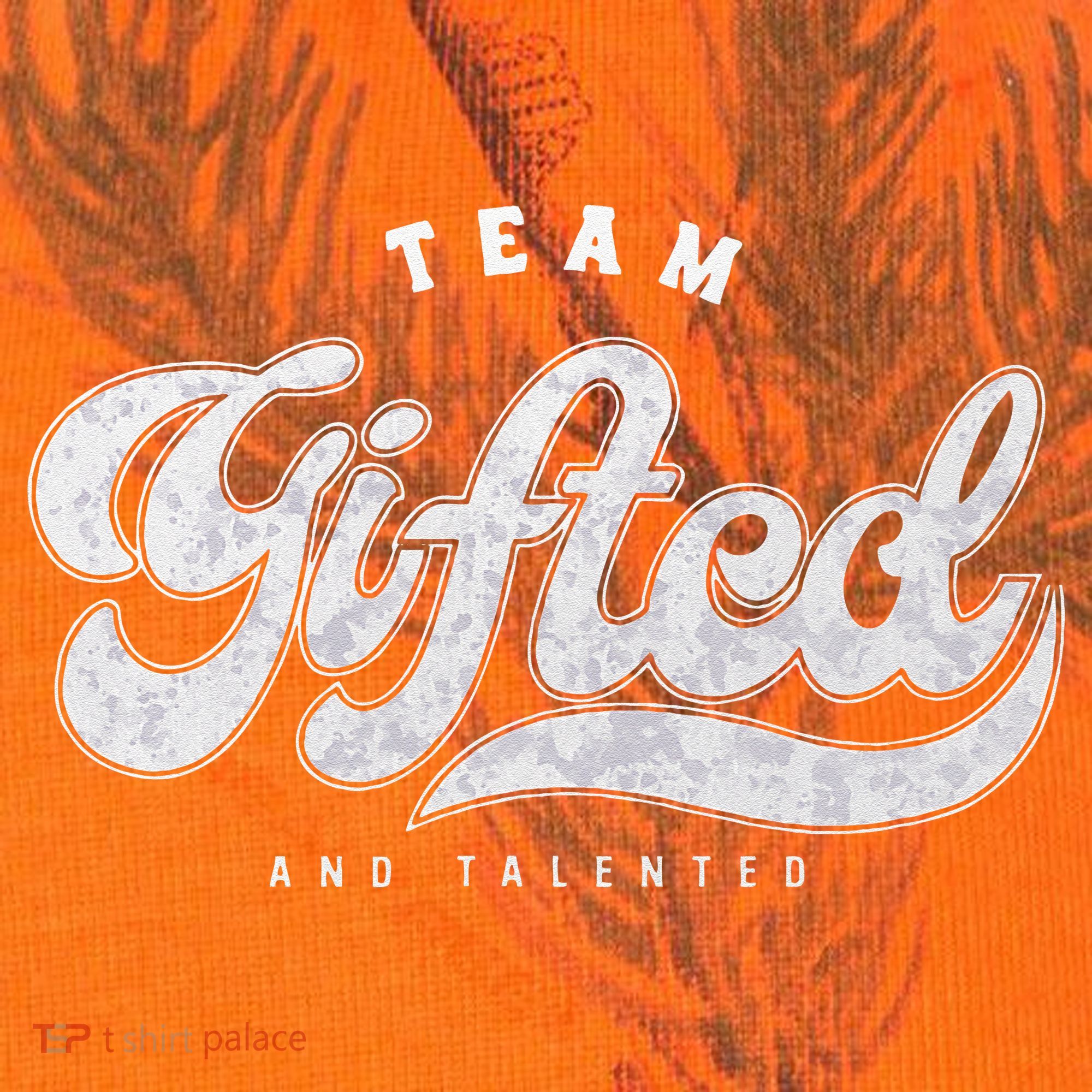 Team Gifted And Talented Exceptional Student Teacher Smart Kati Licensed 12" Camo Cuffed Beanie