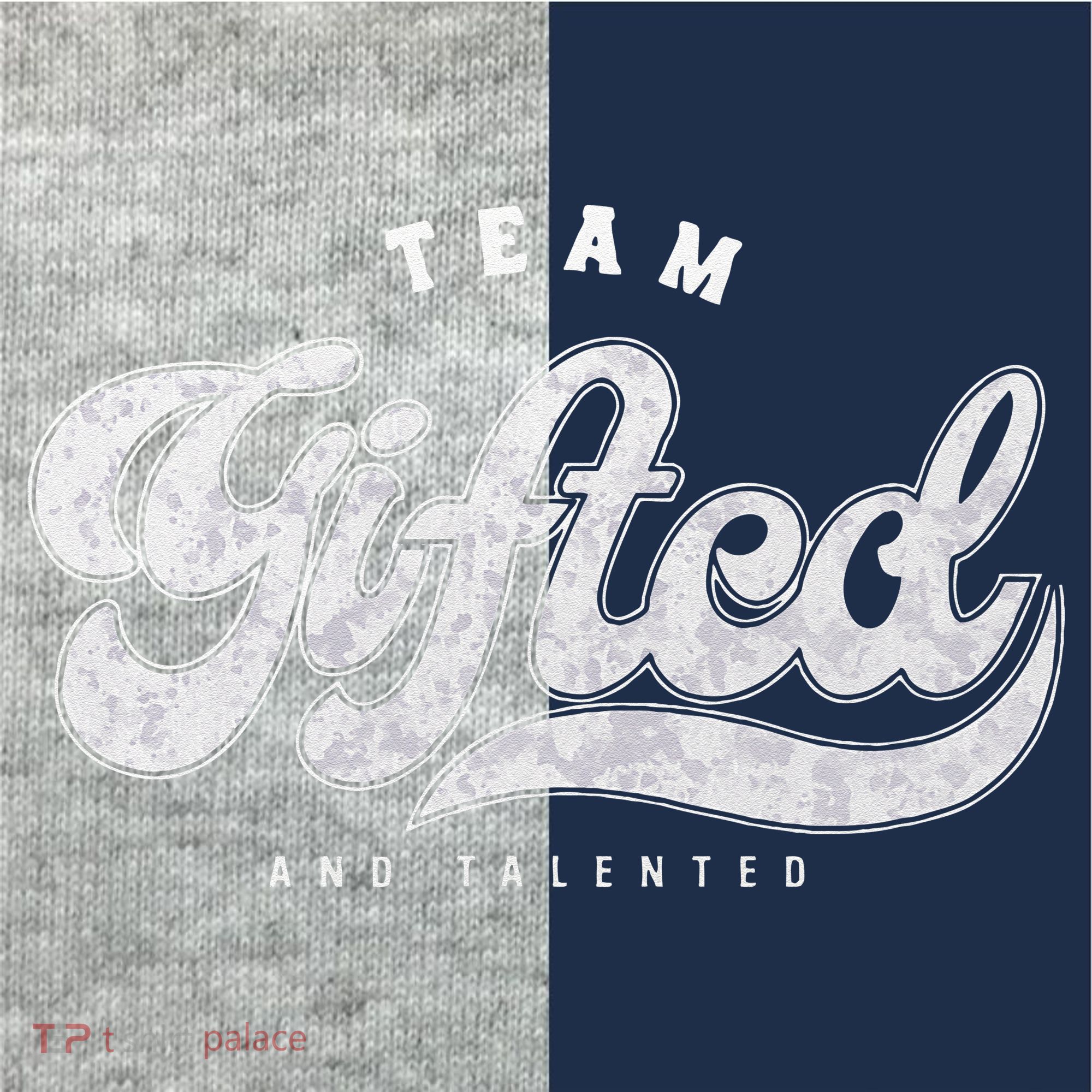 Team Gifted And Talented Exceptional Student Teacher Smart Kids Colorblock Raglan Jersey