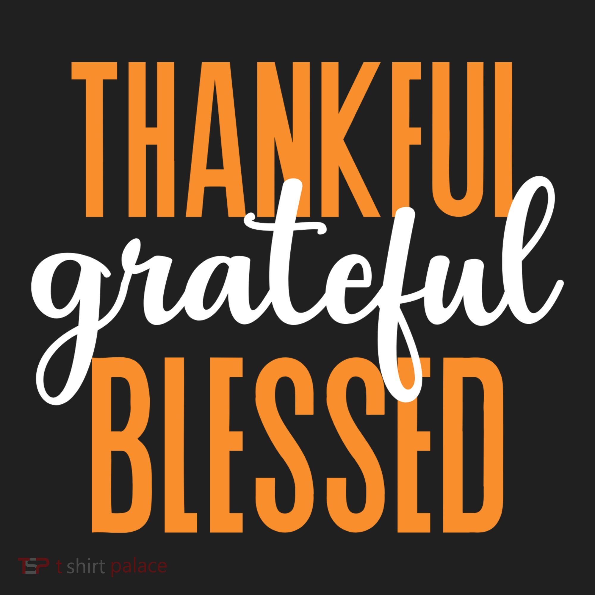 Thankful Grateful And Blessed Thanksgiving Holiday Beanie