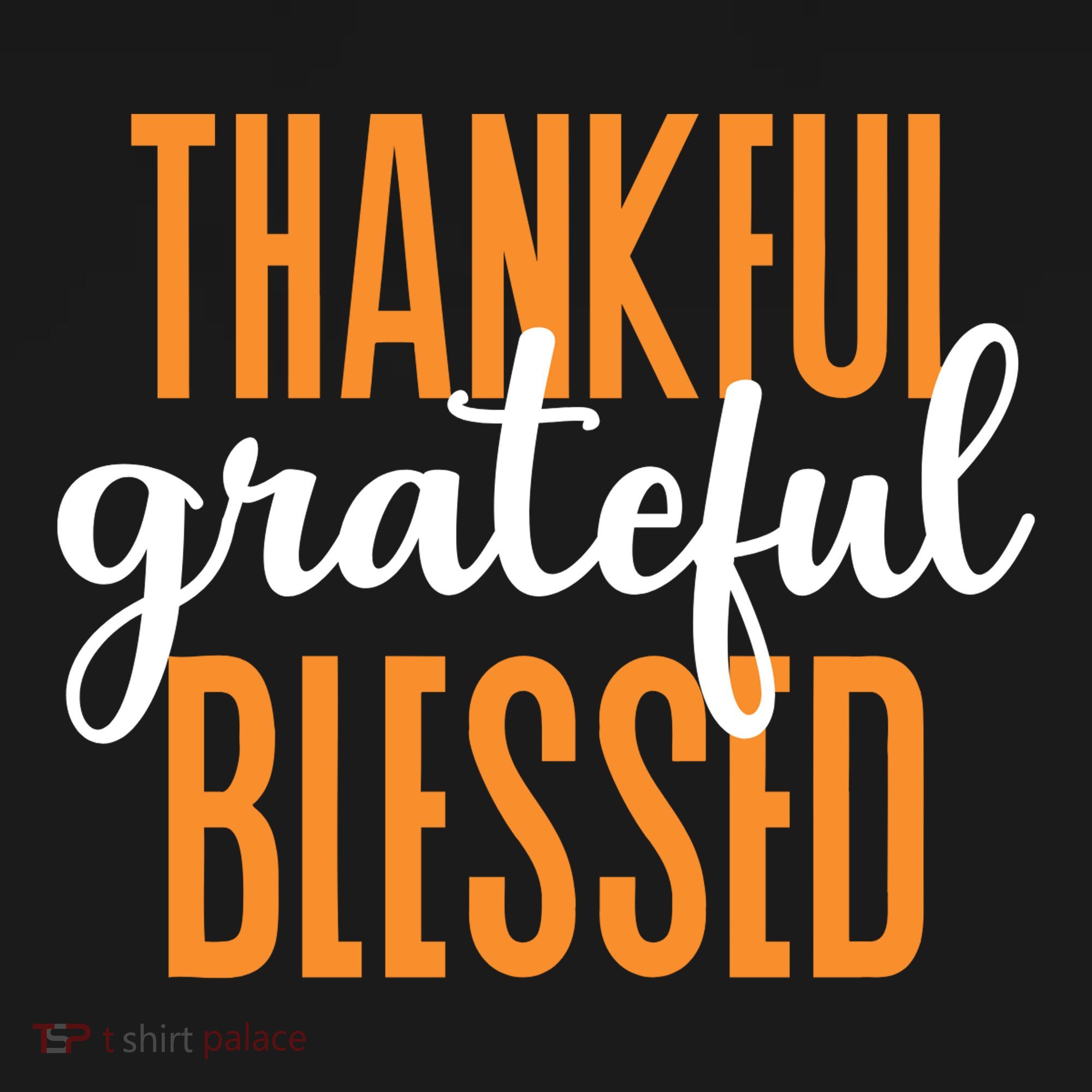 Thankful Grateful And Blessed Thanksgiving Holiday Women's Tank Top