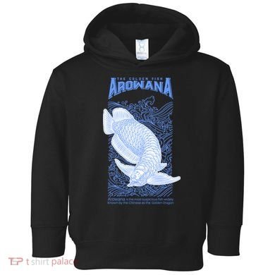The Golden Arowana FIsh Toddler Hoodie