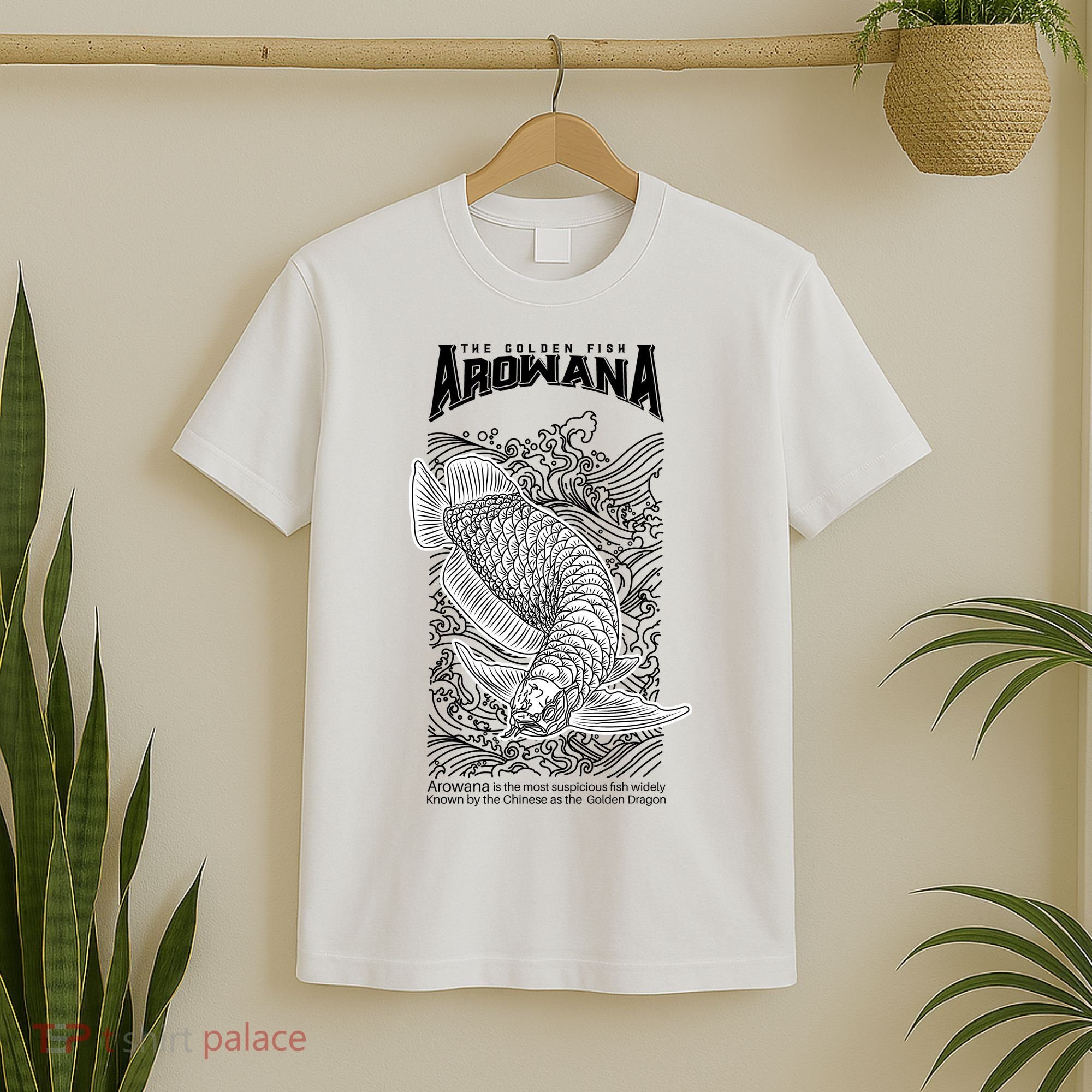 The Golden Arowana FIsh T-Shirt