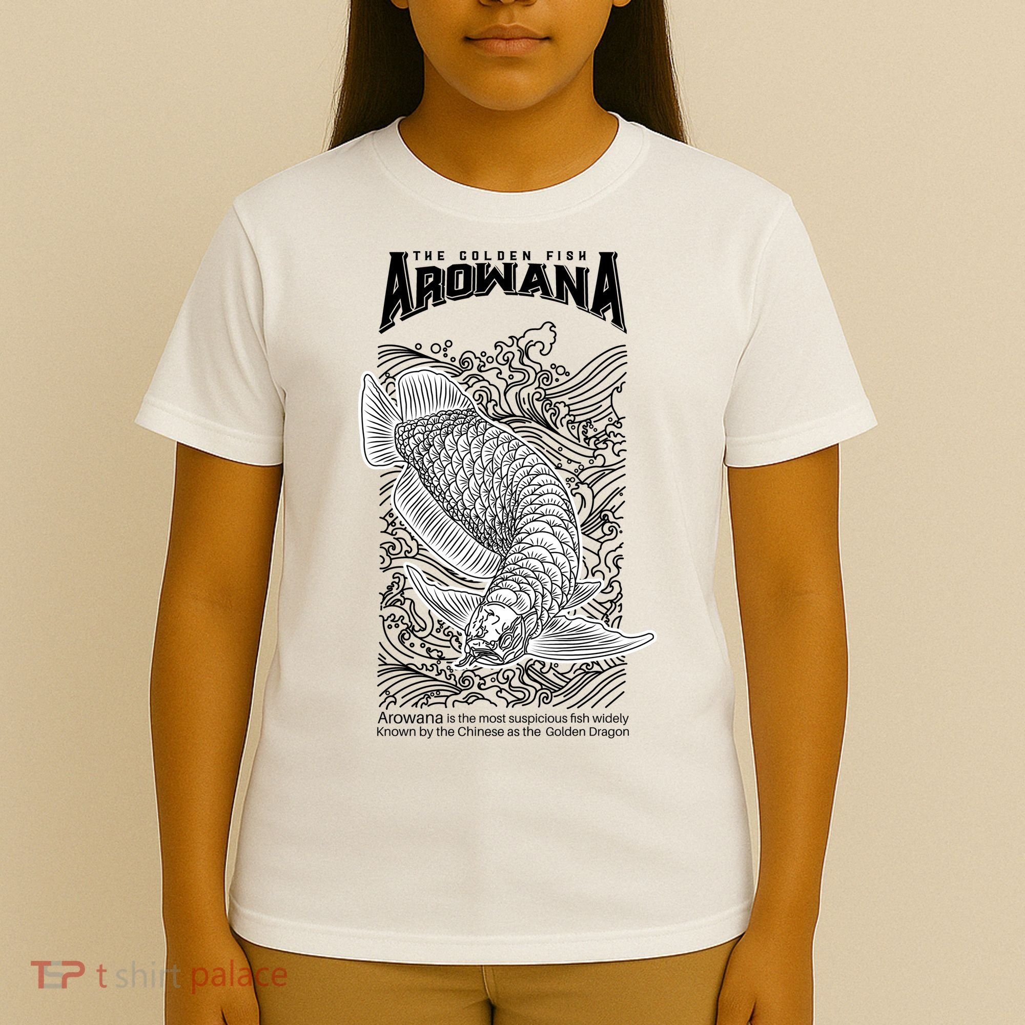 The Golden Arowana FIsh T-Shirt