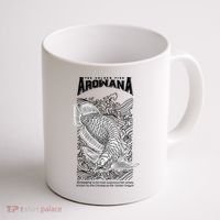 The Golden Arowana FIsh Coffee Mug thumb 1