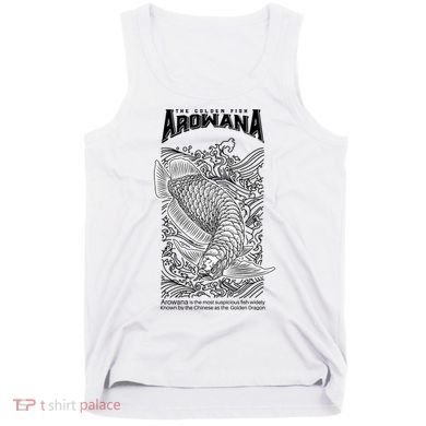 The Golden Arowana FIsh Tank Top
