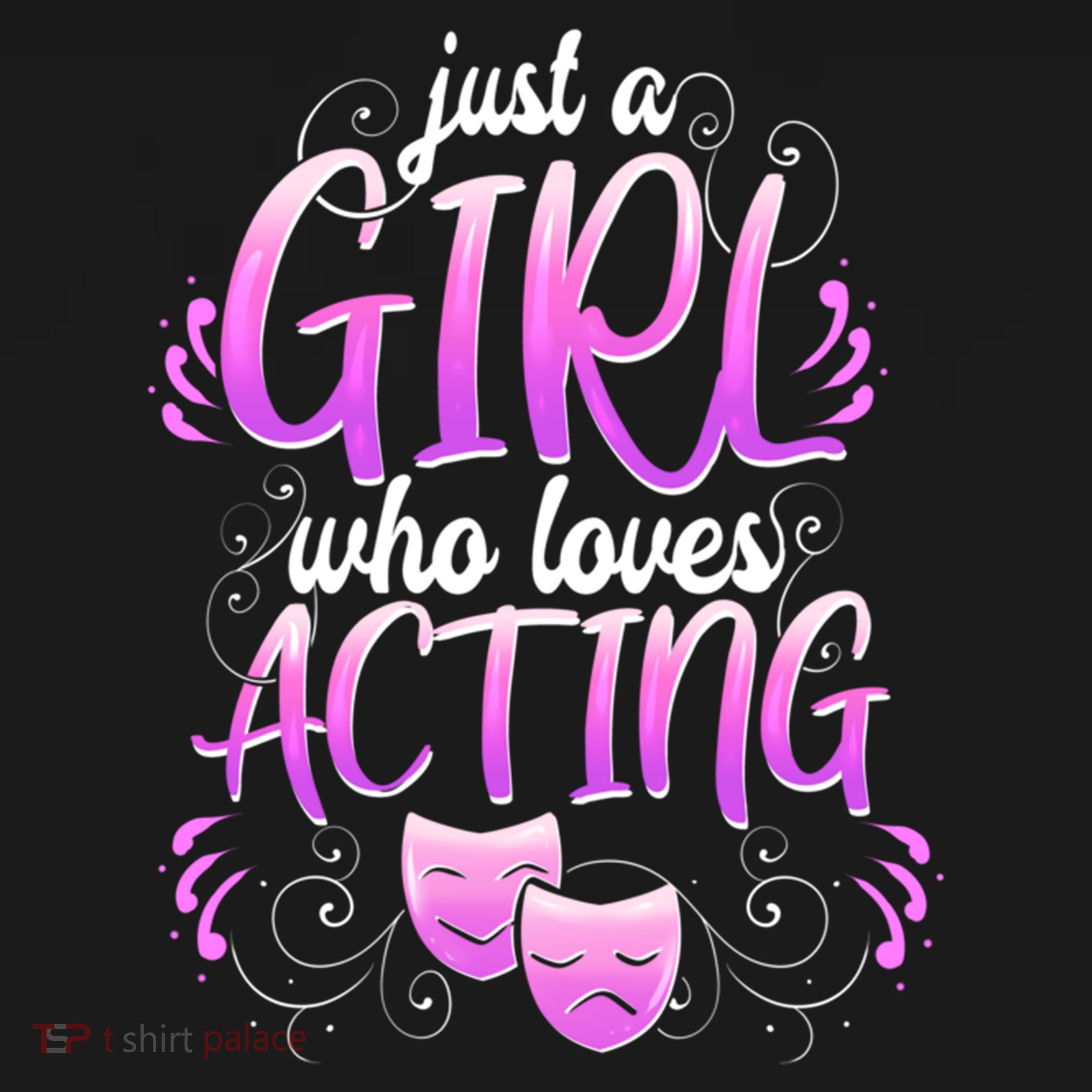 Theatre Girl Acting Broadway Gift Musicals Theater Gift Women's Hoodie