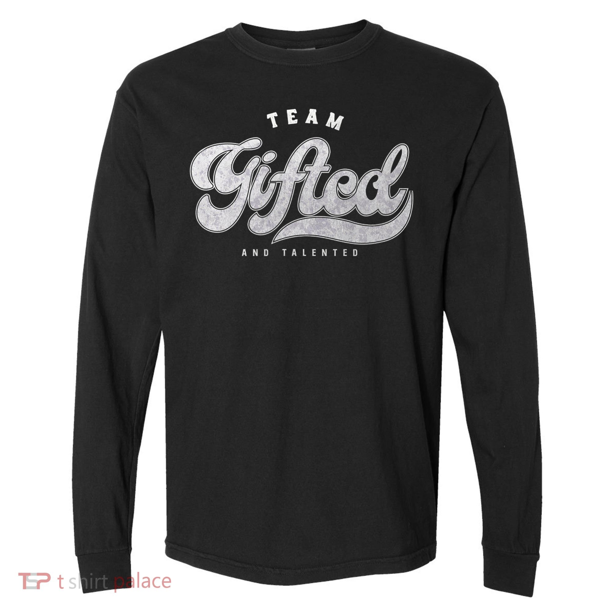 Team Gifted And Talented Exceptional Student Teacher Smart Comfort Colors Heavyweight Long Sleeve T-Shirt