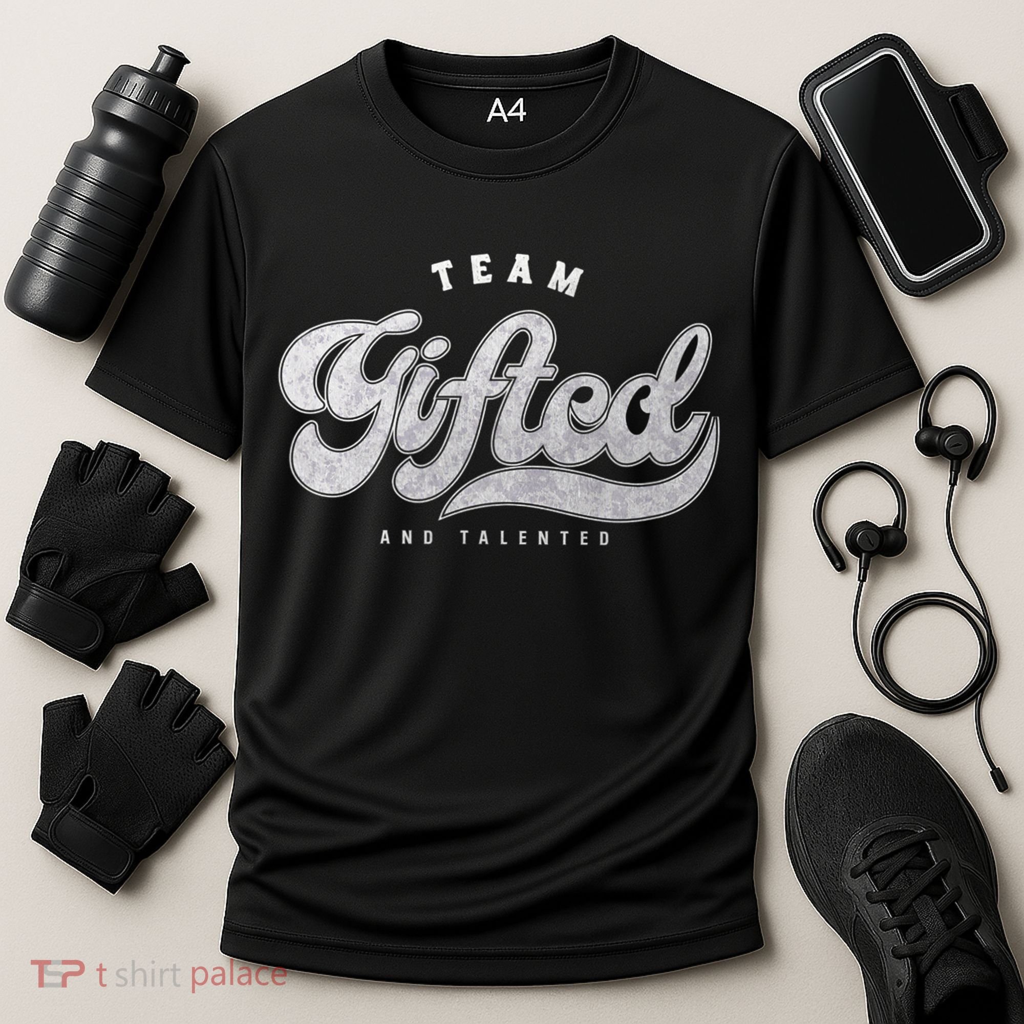 Team Gifted And Talented Exceptional Student Teacher Smart Cooling Performance Crew T-Shirt
