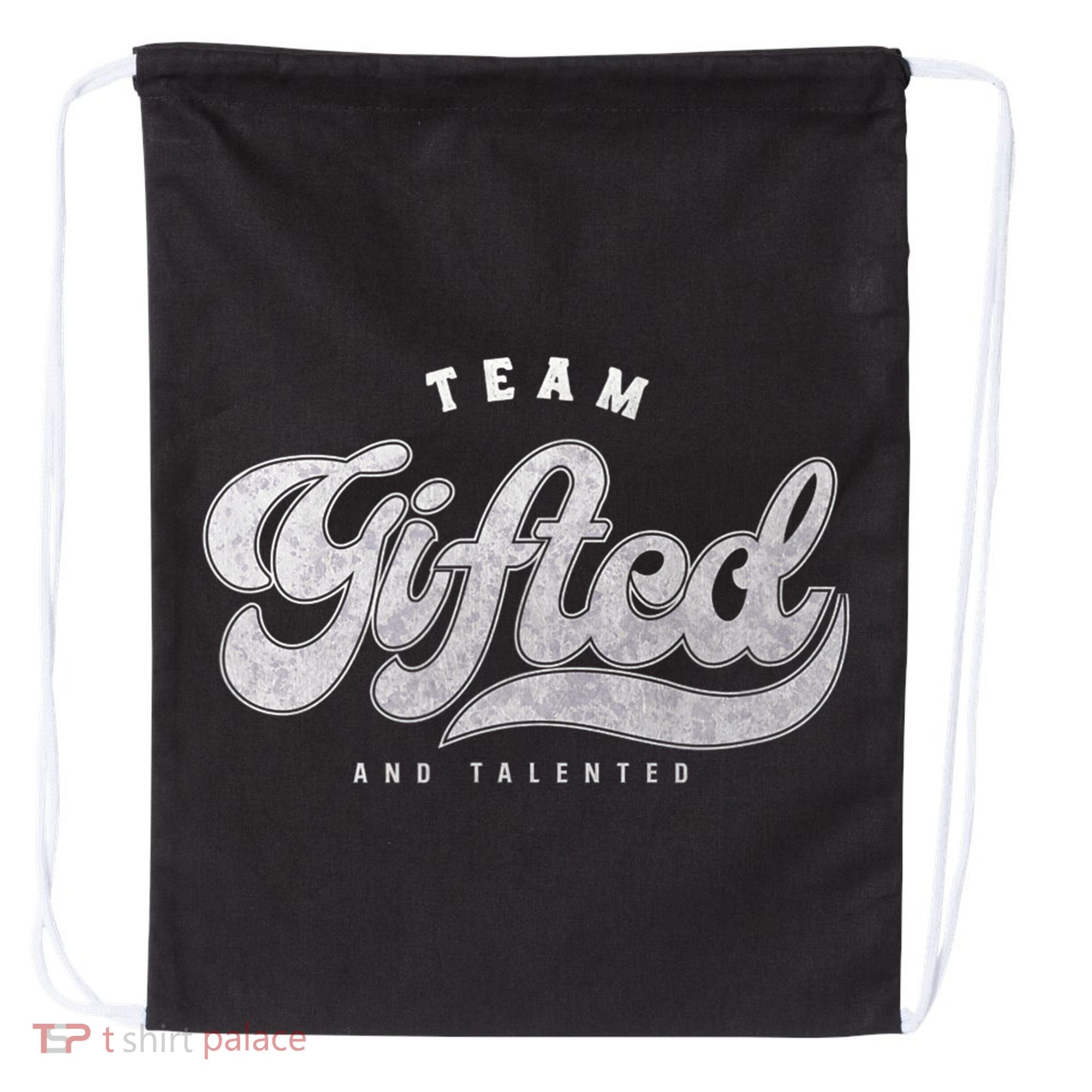 Team Gifted And Talented Exceptional Student Teacher Smart Drawstring Bag