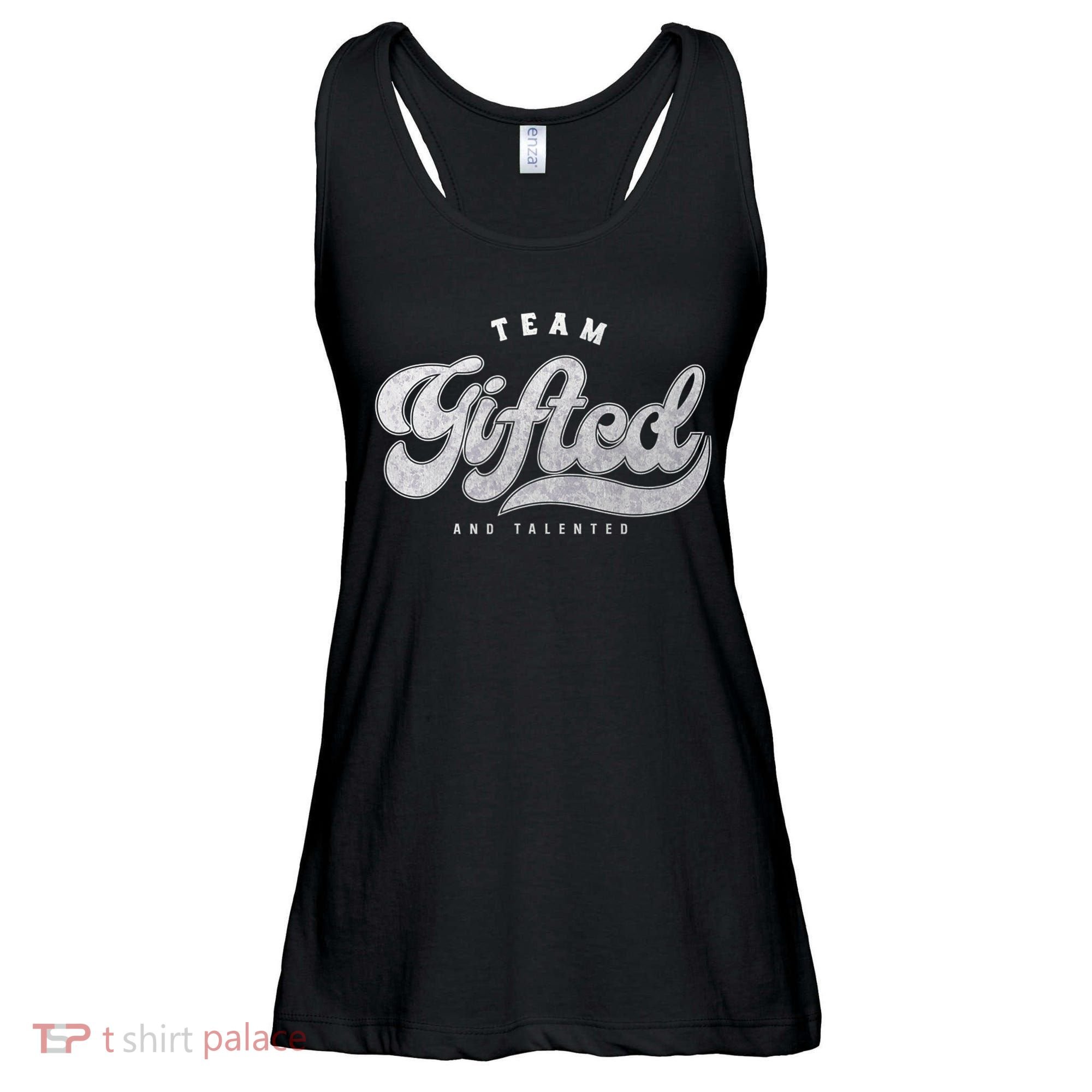 Team Gifted And Talented Exceptional Student Teacher Smart Ladies Essential Flowy Tank