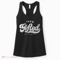 Team Gifted And Talented Exceptional Student Teacher Smart Women's Tank Top thumb 0