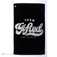 Team Gifted And Talented Exceptional Student Teacher Smart Golf Towel thumb 0