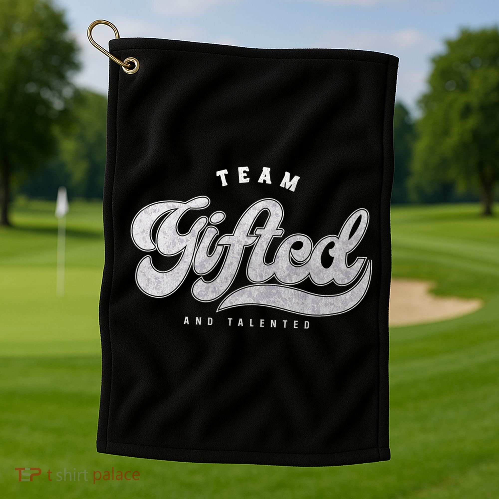 Team Gifted And Talented Exceptional Student Teacher Smart Golf Towel