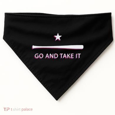 Texas Go And Take It USA-Made Doggie Bandana
