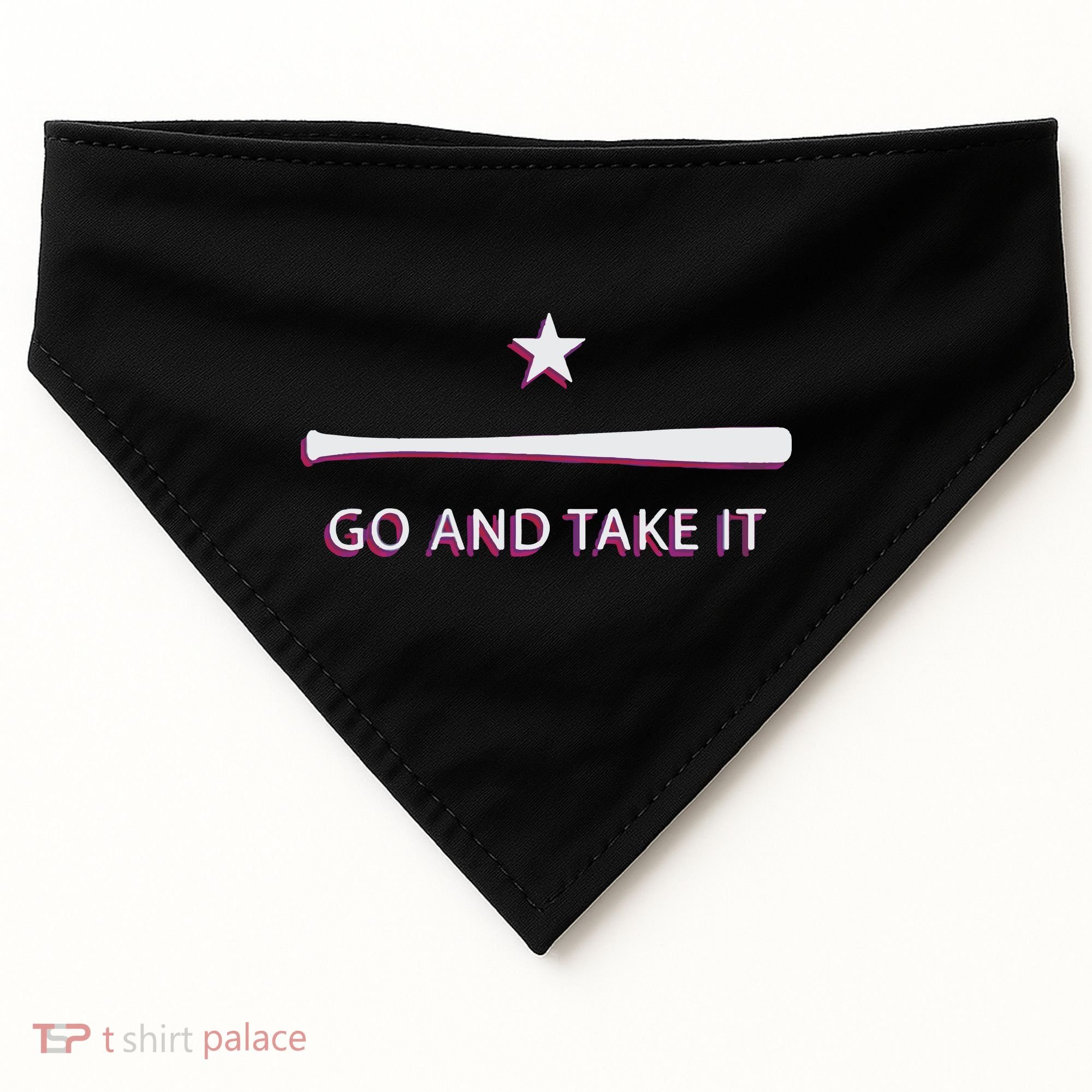 Texas Go And Take It USA-Made Doggie Bandana