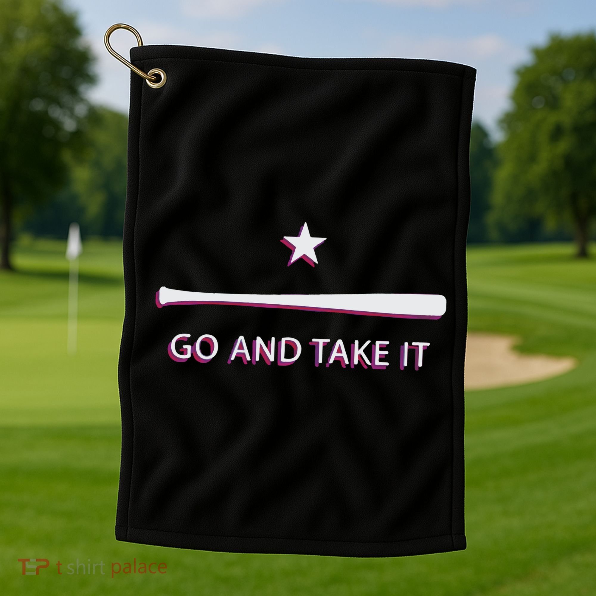 Texas Go And Take It Golf Towel
