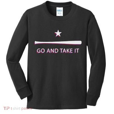 Texas Go And Take It Kids Long Sleeve Shirt
