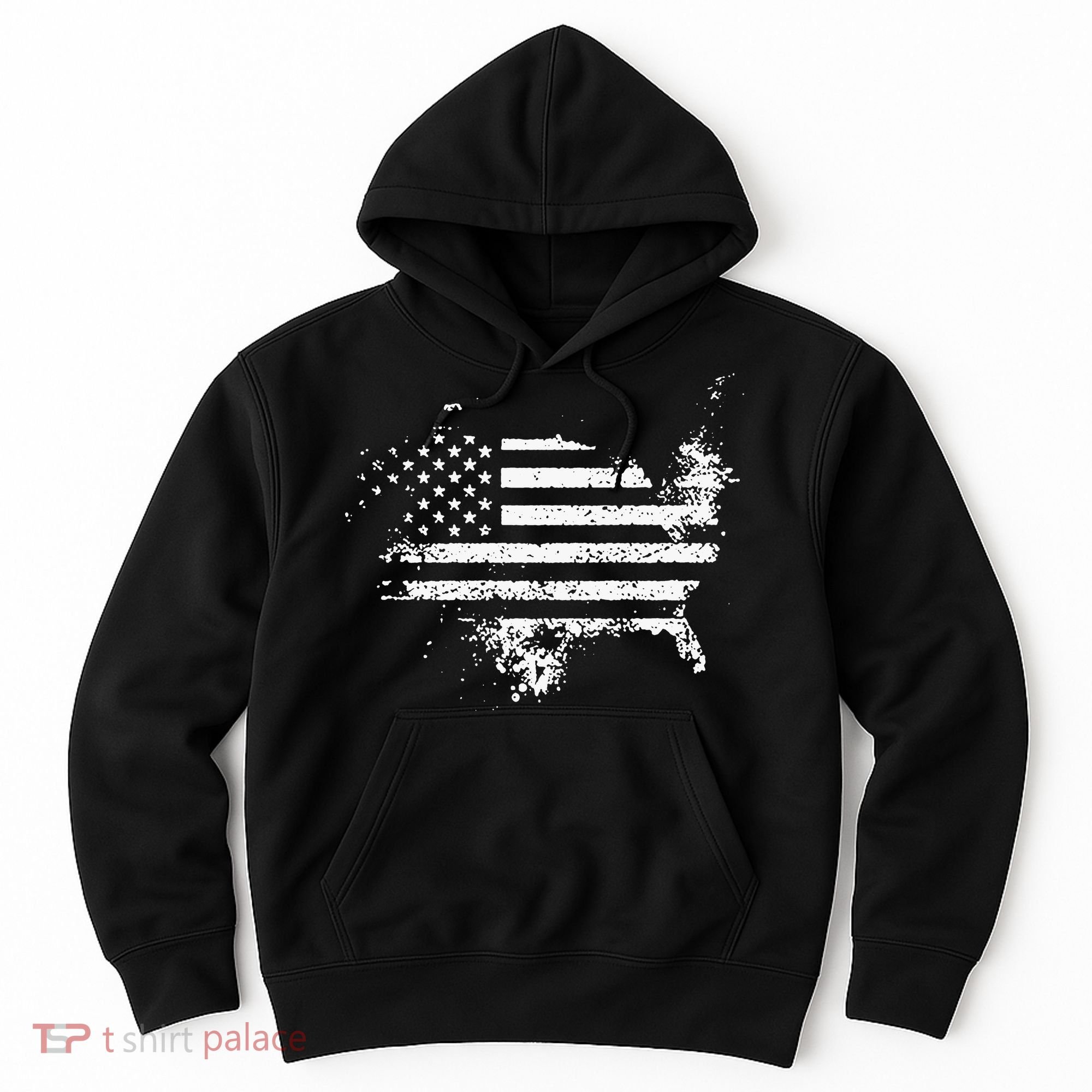 The Great American Flag Is In Our Hearts Hoodie