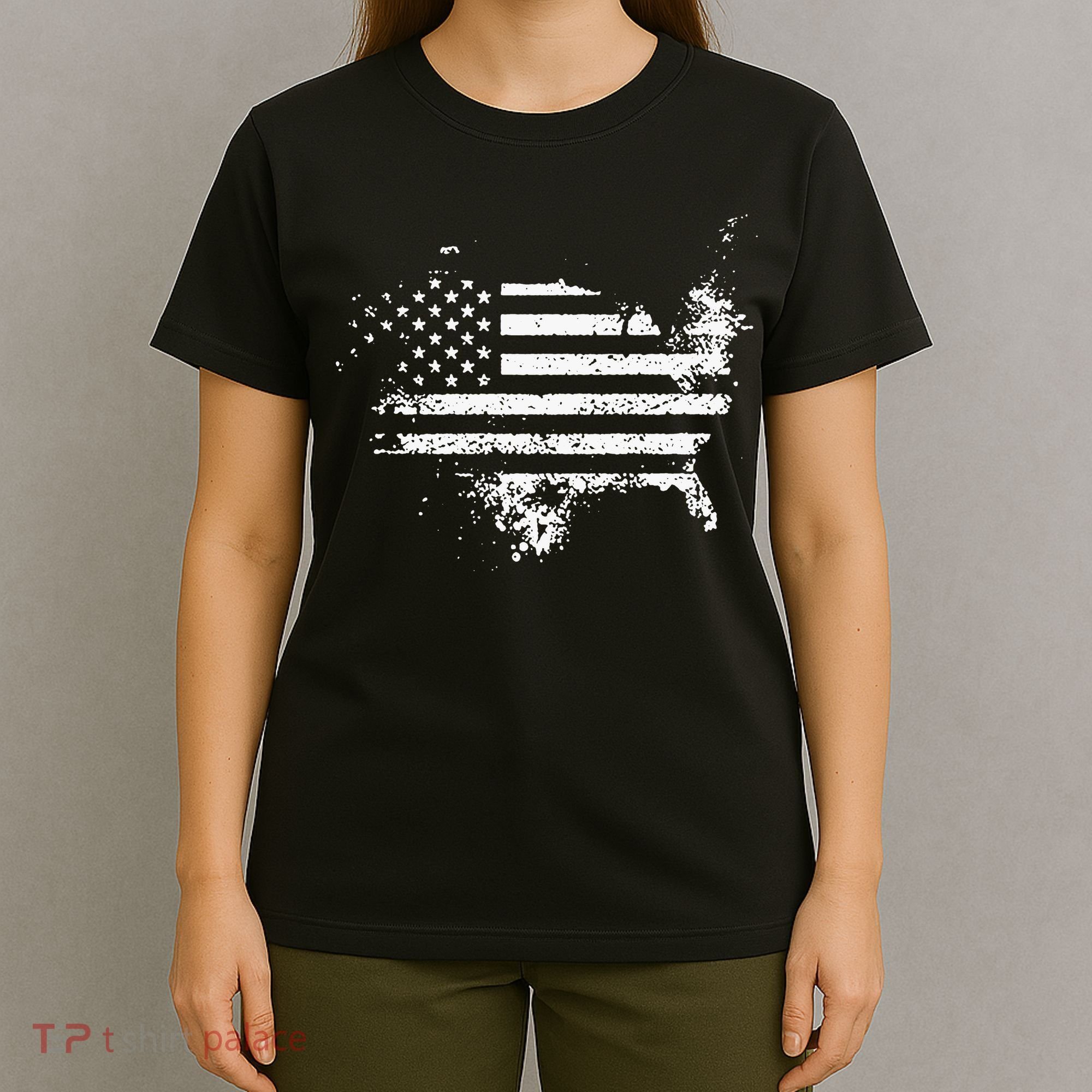 The Great American Flag Is In Our Hearts T-Shirt