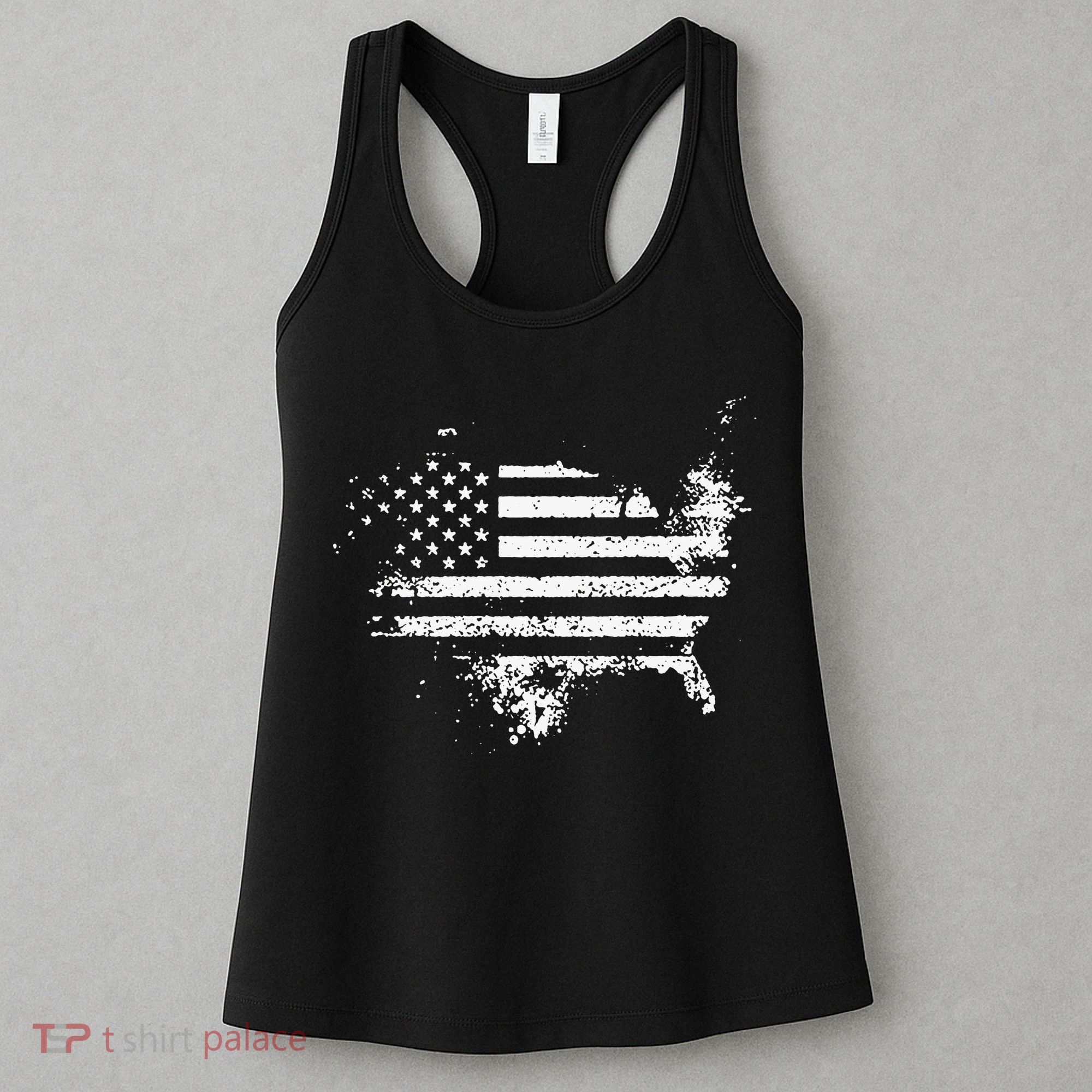 The Great American Flag Is In Our Hearts Women's Tank Top