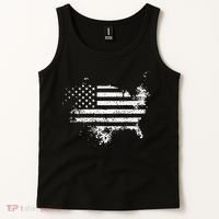 The Great American Flag Is In Our Hearts Tank Top thumb 2
