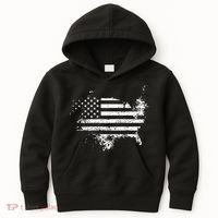 The Great American Flag Is In Our Hearts Kids Hoodie thumb 0