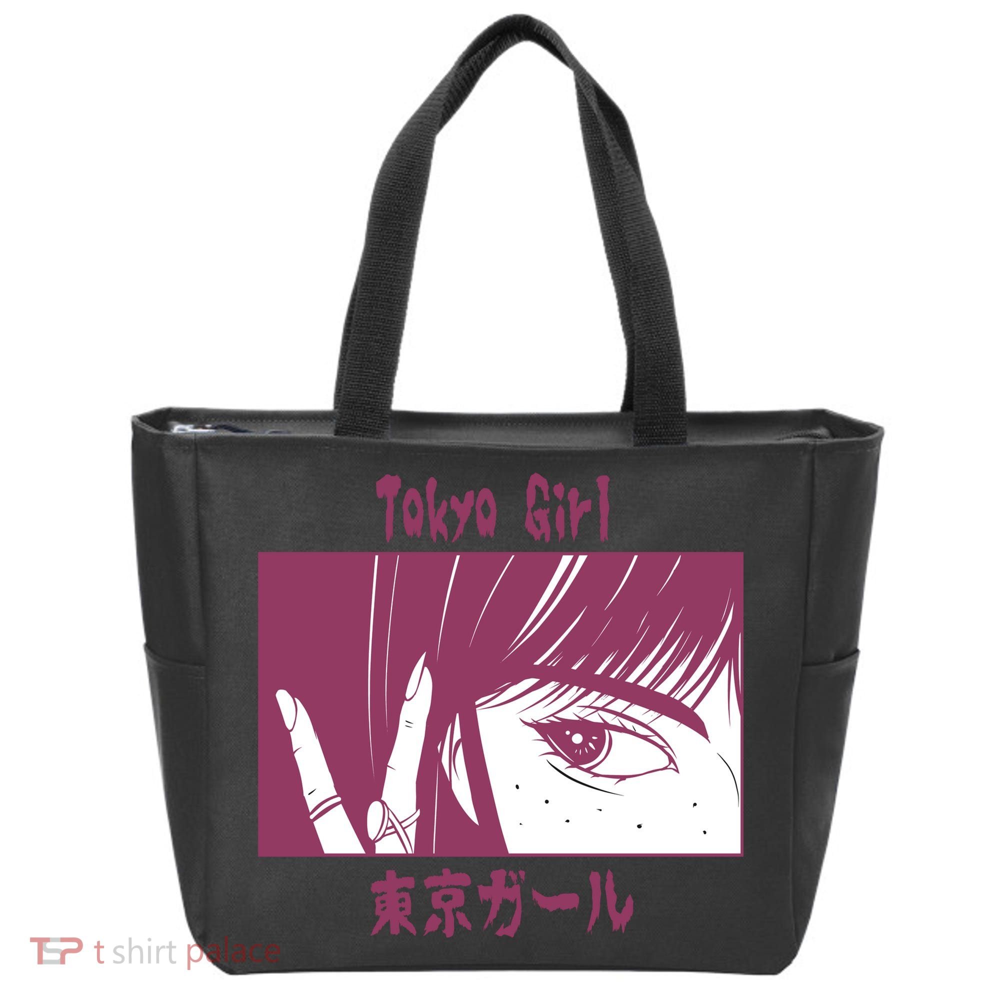 Tokyo Girl Anime Tote Bag